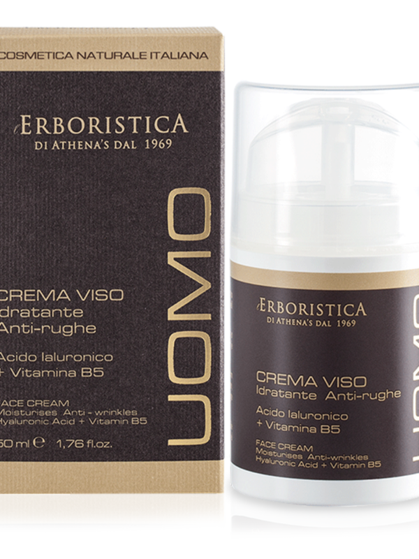CREMA VISO IDRATANTE ANTIRUGHE UOMO