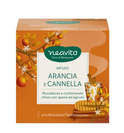 Neavita INFUSO ARANCIA E CANNELLA FILTROSCRIGNO