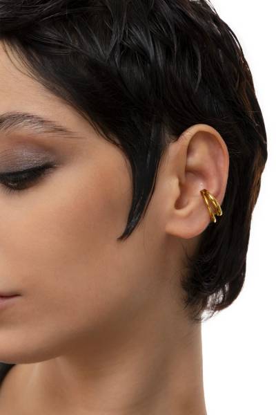 VESTOPAZZO ROMA EARCUFF DOPPIO CERCHIO - immagine 3