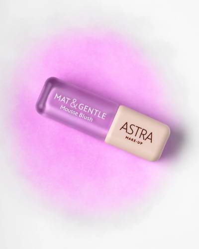 ASTRA MAKE-UP MAT&GENTLE MOUSSE BLUSH - Blush Finish Mat Vellutato 01 Piliè - immagine 4