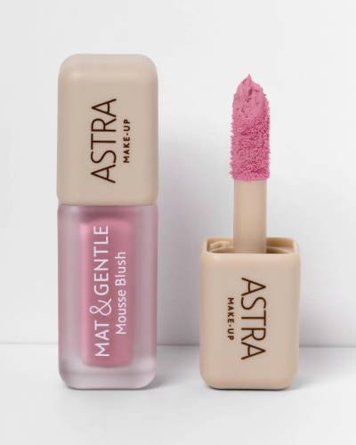 ASTRA MAKE-UP MAT&GENTLE MOUSSE BLUSH - Blush Finish Mat Vellutato 02 Tulle