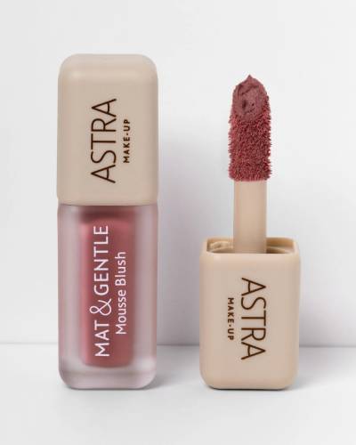 ASTRA MAKE-UP MAT&GENTLE MOUSSE BLUSH - Blush Finish Mat Vellutato 04 Low-Key