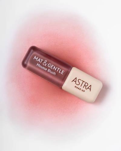 ASTRA MAKE-UP MAT&GENTLE MOUSSE BLUSH - Blush Finish Mat Vellutato 04 Low-Key - immagine 4