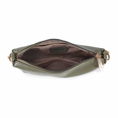 MARIACELINE MOOD SHOPPER BAG MC6906-1 COFFEE-GREEN - immagine 7