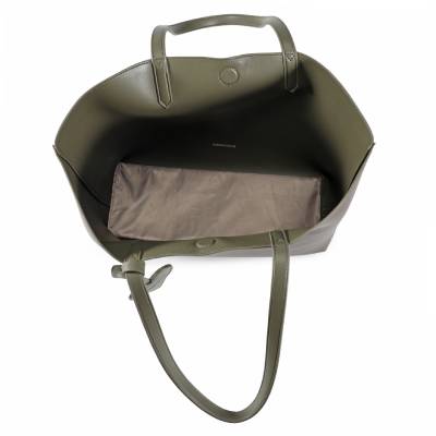 MARIACELINE MOOD SHOPPER BAG MC6906-1 COFFEE-GREEN - immagine 6
