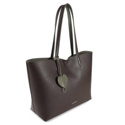 MARIACELINE MOOD SHOPPER BAG MC6906-1 COFFEE-GREEN - immagine 8