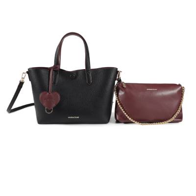 MARIACELINE MOOD HAND BAG MC6906-2 BLACK-WINE