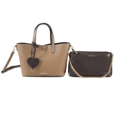 MARIACELINE MOOD HAND BAG MC6906-2 TAN-COFFEE