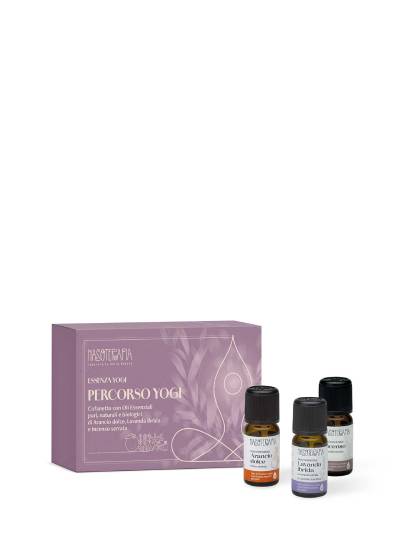 NASOTERAPIA Percorso Yogi con Oli Essenziali biologici di Arancio dolce, Lavanda ibrida e Incenso serrata