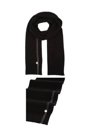 ALESSIA MASSIMO SCIARPA BLACK STYLESP1424